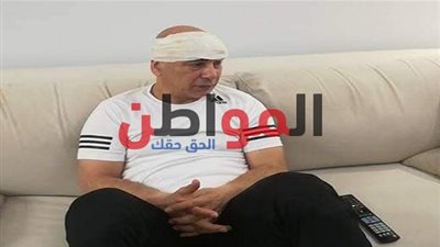 صور.. جماهير فيتا كلوب تعتدي على حسام حسن وتتسبب في إصابة بالغة