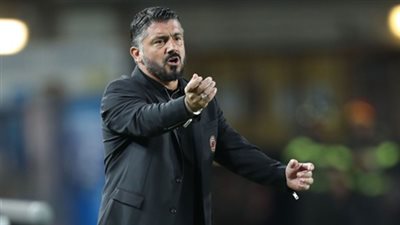 جاتوزو يحمل نفسه خسارة ميلان من بيتيس في الدوري الأوروبي 