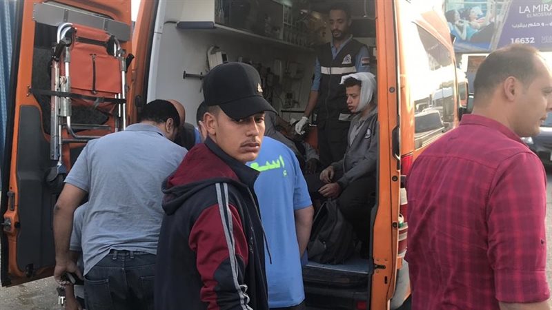 بقعة زيت-طريق  السويس-حادث