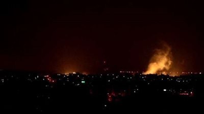 غزة تحت النار.. طيران الاحتلال يشن غارات جديدة على القطاع
