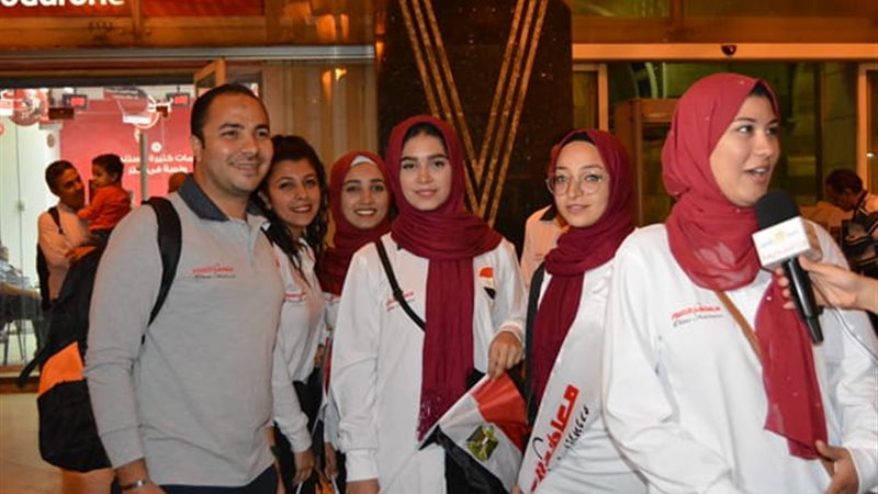 وزير الشباب يودع