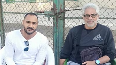 أحمد ناجي ومحمد شوقي يحضران مباراة شباب الأهلي والجونة