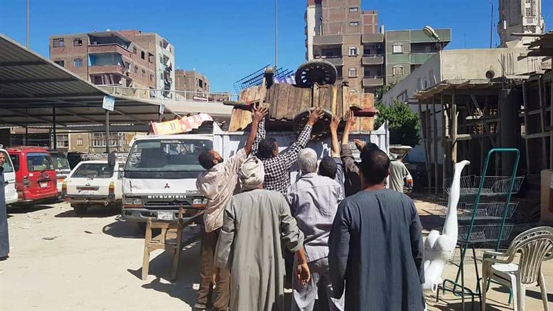 حملات إشغالات بسوهاج
