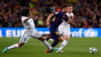 مشاهدة بث مباشر الشوط الثاني برشلونة وريال مدريد 28 - 10 - 2018
