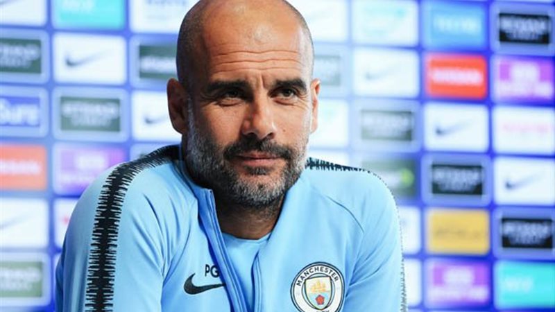 مدرب مانشستر سيتي