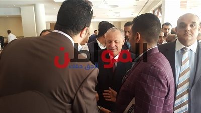 صور.. هاني أبو ريدة رئيس اتحاد الكرة يصل إلى مقر انعقاد الانتخابات التكميلية للجبلاية