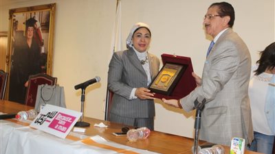 صور| إطلاق فعاليات حملة لأني رجل في جامعة مصر للعلوم والتكنولوجيا