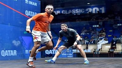 بطل العالم محمد الشوربجي يتأهل إلى ربع نهائي بطولة قطر للإسكواش