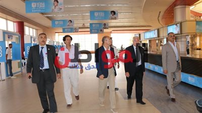 7 صور ترصد استعدادات مطار شرم الشيخ لاستقبال منتدى شباب العالم