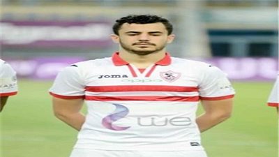 الونش مدافع الزمالك يتدريب في الجيم  
