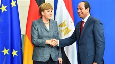 ميركل: مصر نموذج يحتذى به للاستقرار والتنمية في الشرق الاوسط