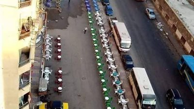 أهالي بولاق الدكرور يستغيثون من احتلال إشغالات المقاهي الطرق والشوارع
