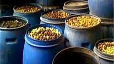 ضبط 700 طن مخللات ومستلزمات إنتاج غير صالحة للإستهلاك داخل 4 مصانع غير مرخصة