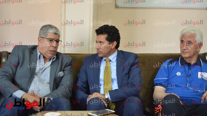 وزير الرياضة يشهد