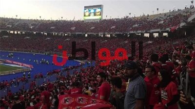 صور.. امتلاء مدرجات برج العرب قبل مواجهة الأهلي والترجي