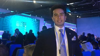 إعلامي بارز من منتدى شباب العالم 2018 لـ