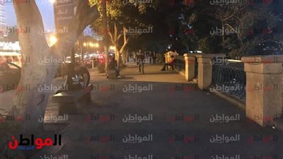 صور| كورنيش النيل خاويًا في عيد الحب المصري 