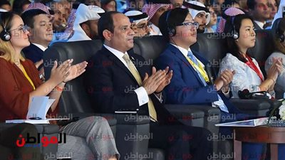 عاجل..  الرئيس السيسى يقاطع وزير التعليم: شهادتنا معتمدة فى مصر وألمانيا 