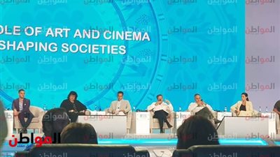 صور .. وزيرة الثقافة: مهمة الفن والسينما لا تنفصل عن دورنا