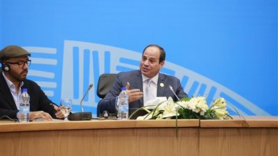 مقتطفات من كلمة الرئيس السيسي في جلسة 