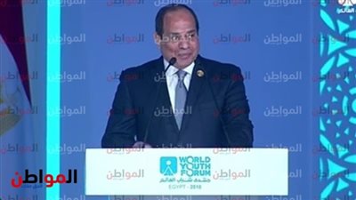الرئيس السيسي يعرب عن تقديره للمشاركة الإماراتية في منتدى شباب العالم