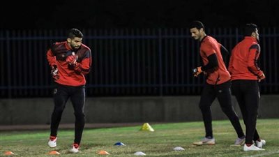 ظهور مميز لحراس الأهلي في أول تدريب بتونس