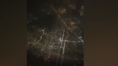 فيديو| مصر من الأعلى عبر طائرة الإعلاميين المتوجهة إلى القاهرة بعد انتهاء منتدى شباب العالم