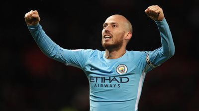إنفوجراف| ديفيد سيلفا بقميص مانشستر سيتي