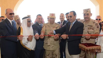 صور.. القوات المسلحة تنشئ تجمعاً حضاريًا جديدًا بوسط سيناء