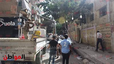 الساحل والمطرية وحدائق القبة تواصلان حملات معا ضد الإشغالات 