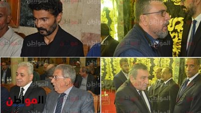 فيديو وصور| حشد إعلامي وفني وسياسي في عزاء الراحل حمدي قنديل