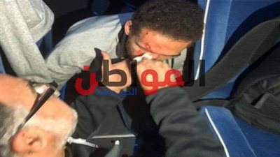 8 غرز في رأس هشام محمد بسبب اعتداء جمهور الترجي