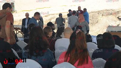  صور.. استعدادات وزارة الآثار لشرح الكشف الأثرى الجديد بسقارة 