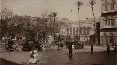  حكاية صورة|  ميدان المنشية بالاسكندرية سنة 1915 