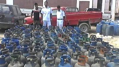 ضبط سائق بحوزته 42 اسطوانة بوتاجاز قبل بيعها بالسوق السوداء في البحيرة