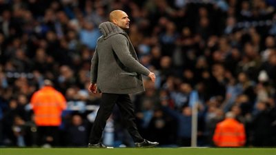 جوارديولا: مان سيتي استعاد السيطرة بعد هدف يونايتد