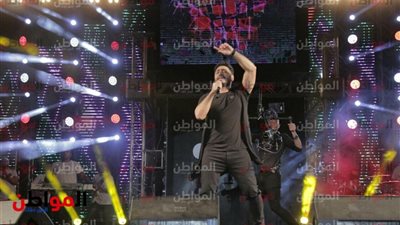 تفاصيل حفل تامر حسني  في كايرو فيستيفال سيتي