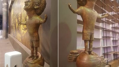 صاحبة تمثال صلاح المثير للجدل ضيفة عمرو أديب في الحكاية