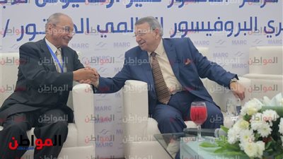 صور .. بدء مؤتمر مركز منير أرمانيوس للأبحاث مع الدكتور مصطفى السيد