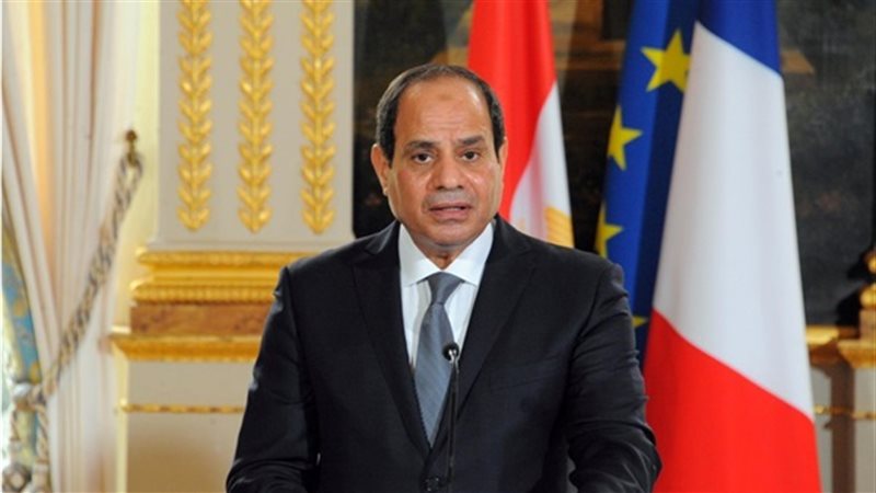 الرئيس السيسى والأزمة