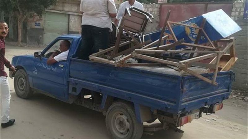 حملة إشغالات بالبحيرة