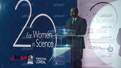 صور| محمود صقر : المرأة تمثل 53.8% في منظومة البحث العلمي