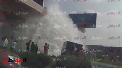 فيديو .. خريطة الطرق البديلة لمنطقة محور المشير طنطاوي بعد انفجار ماسورة المياه