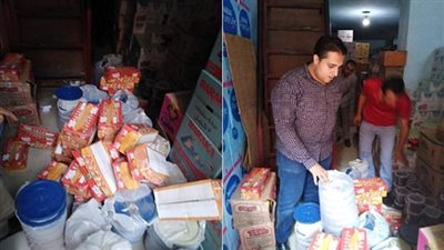 ضبط 22 طن أغذية فاسدة في مناطق متفرقة داخل مصر