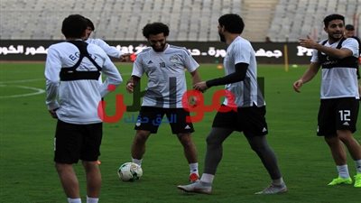 صور.. ابتسامات محمد صلاح تزين استعدادات منتخب مصر لتونس