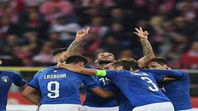 مانشيني يعلن تشكيل إيطاليا لمواجهة البرتغال 