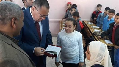 محافظ الشرقية يفاجيء الوحدة المحلية بمنشأة رضوان بأبو كبير