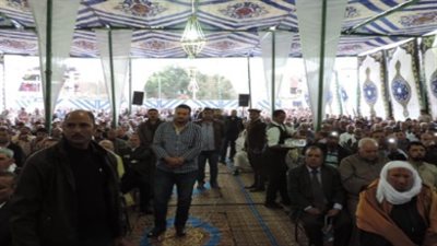 أمن البحيرة ينجح في إنهاء خصومة ثأرية بين عائلتين بحوش عيسى