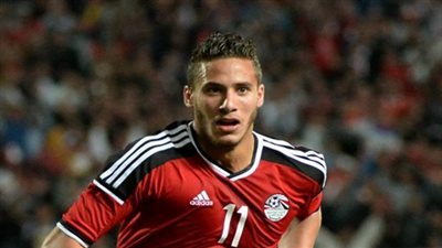 رمضان صبحي وطاهر يقودان هجوم المنتخب الأوليمبي أمام تونس