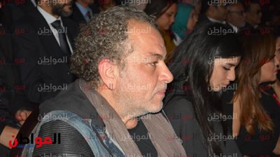 صور| المخرج أحمد البدرى فى ختام المهرجان القومى للسينما المصرية